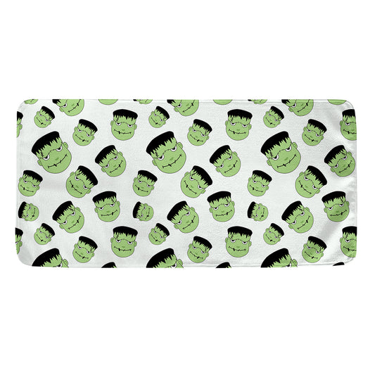 Halloween Frankenstein Pattern Print Towel
