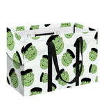 Halloween Frankenstein Pattern Print Utility Tote Bag