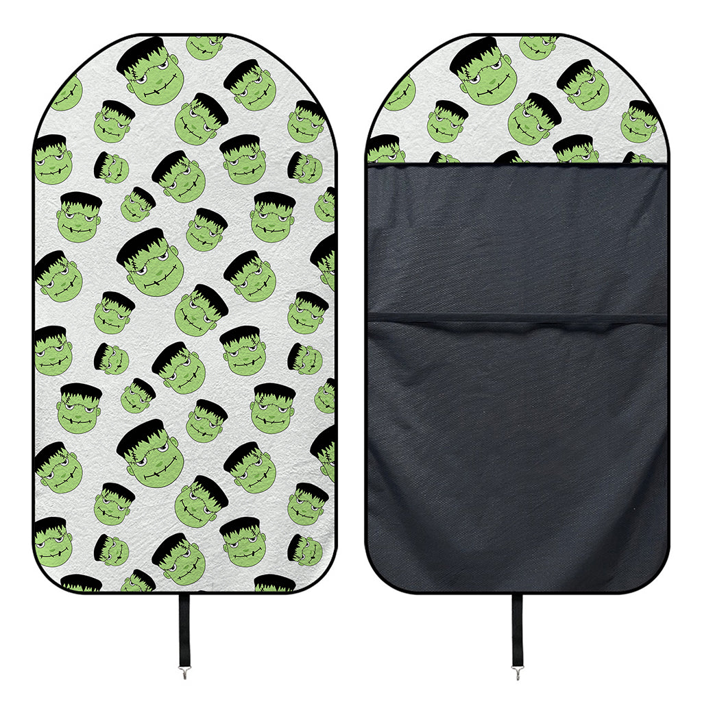 Halloween Frankenstein Pattern Print Waterproof Car Seat Cover