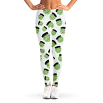 Halloween Frankenstein Pattern Print Women's Leggings