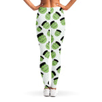 Halloween Frankenstein Pattern Print Women's Leggings