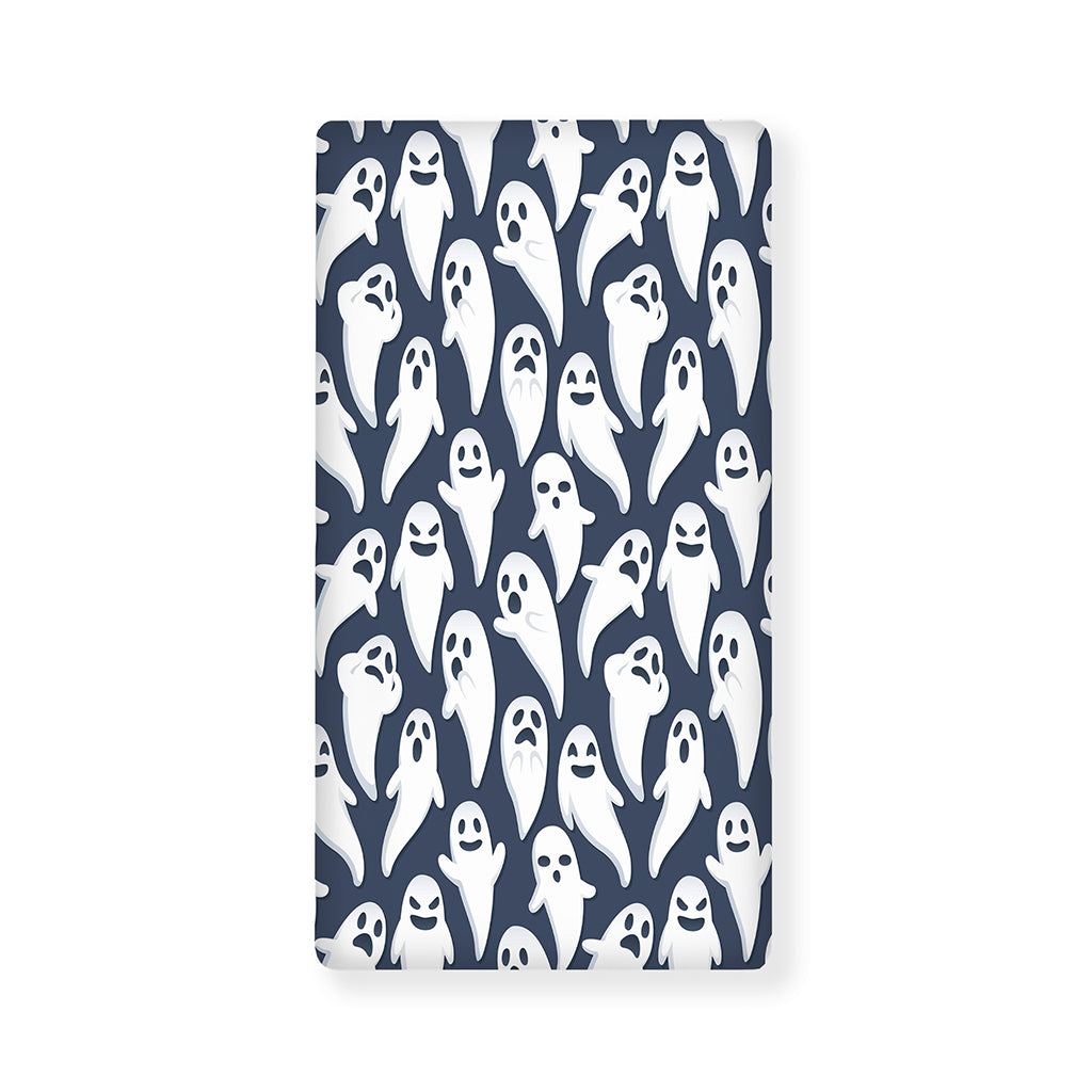 Halloween Ghost Pattern Print Baby Crib Sheet