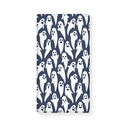 Halloween Ghost Pattern Print Baby Crib Sheet