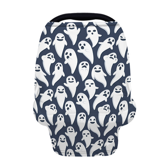Halloween Ghost Pattern Print Baby Seat Cover