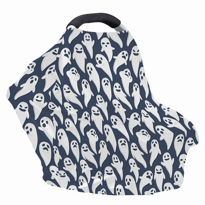 Halloween Ghost Pattern Print Baby Seat Cover