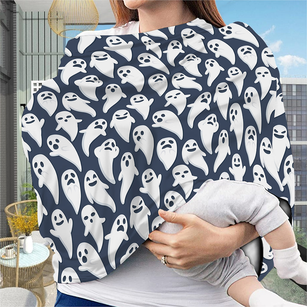 Halloween Ghost Pattern Print Baby Seat Cover