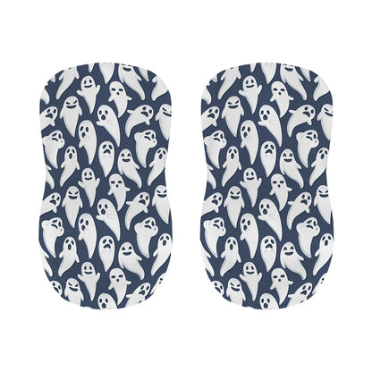 Halloween Ghost Pattern Print Bar Stool Covers