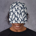 Halloween Ghost Pattern Print Baseball Cap
