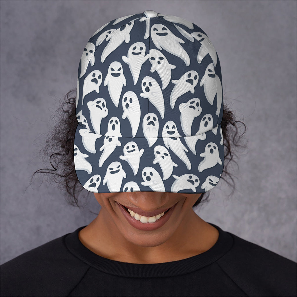 Halloween Ghost Pattern Print Baseball Cap