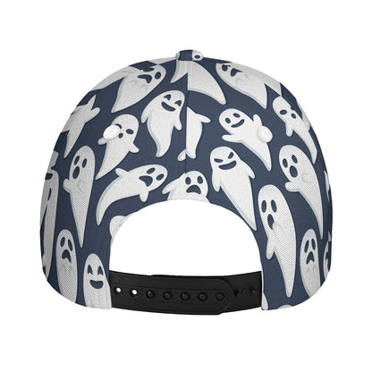 Halloween Ghost Pattern Print Baseball Cap