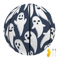 Halloween Ghost Pattern Print Basketball
