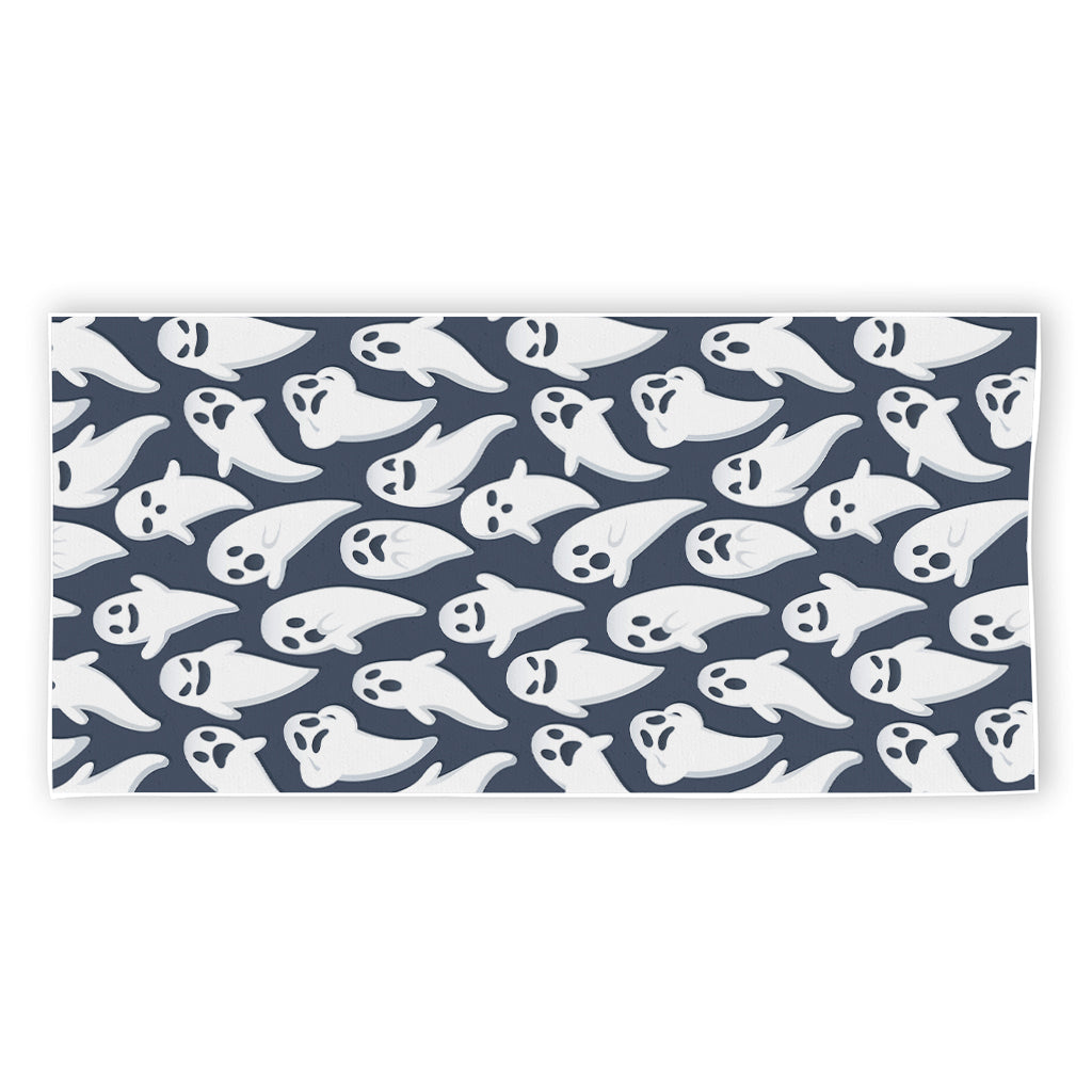 Halloween Ghost Pattern Print Beach Towel