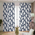 Halloween Ghost Pattern Print Dimout Pencil Pleat Curtains