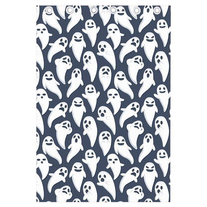 Halloween Ghost Pattern Print Curtain