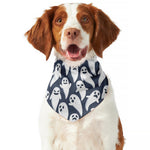 Halloween Ghost Pattern Print Dog Bandana