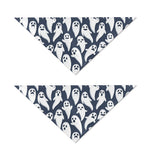Halloween Ghost Pattern Print Dog Bandana