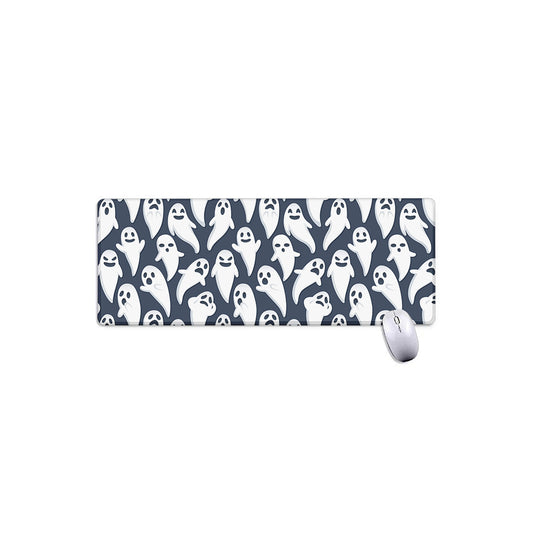 Halloween Ghost Pattern Print Extended Mouse Pad