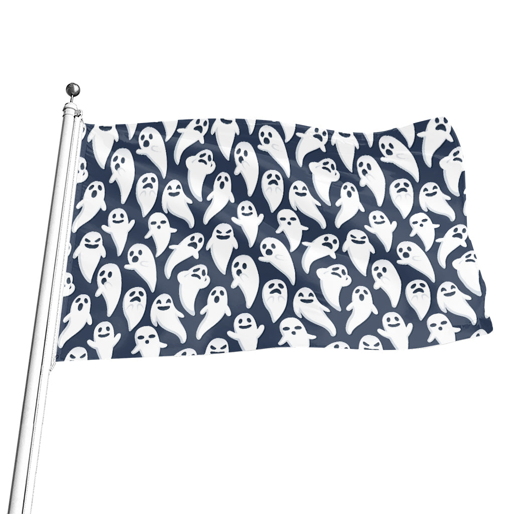 Halloween Ghost Pattern Print Flag