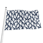 Halloween Ghost Pattern Print Flag