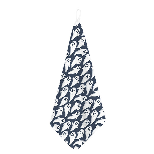 Halloween Ghost Pattern Print Hand Towel