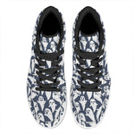 Halloween Ghost Pattern Print High Top Leather Sneakers