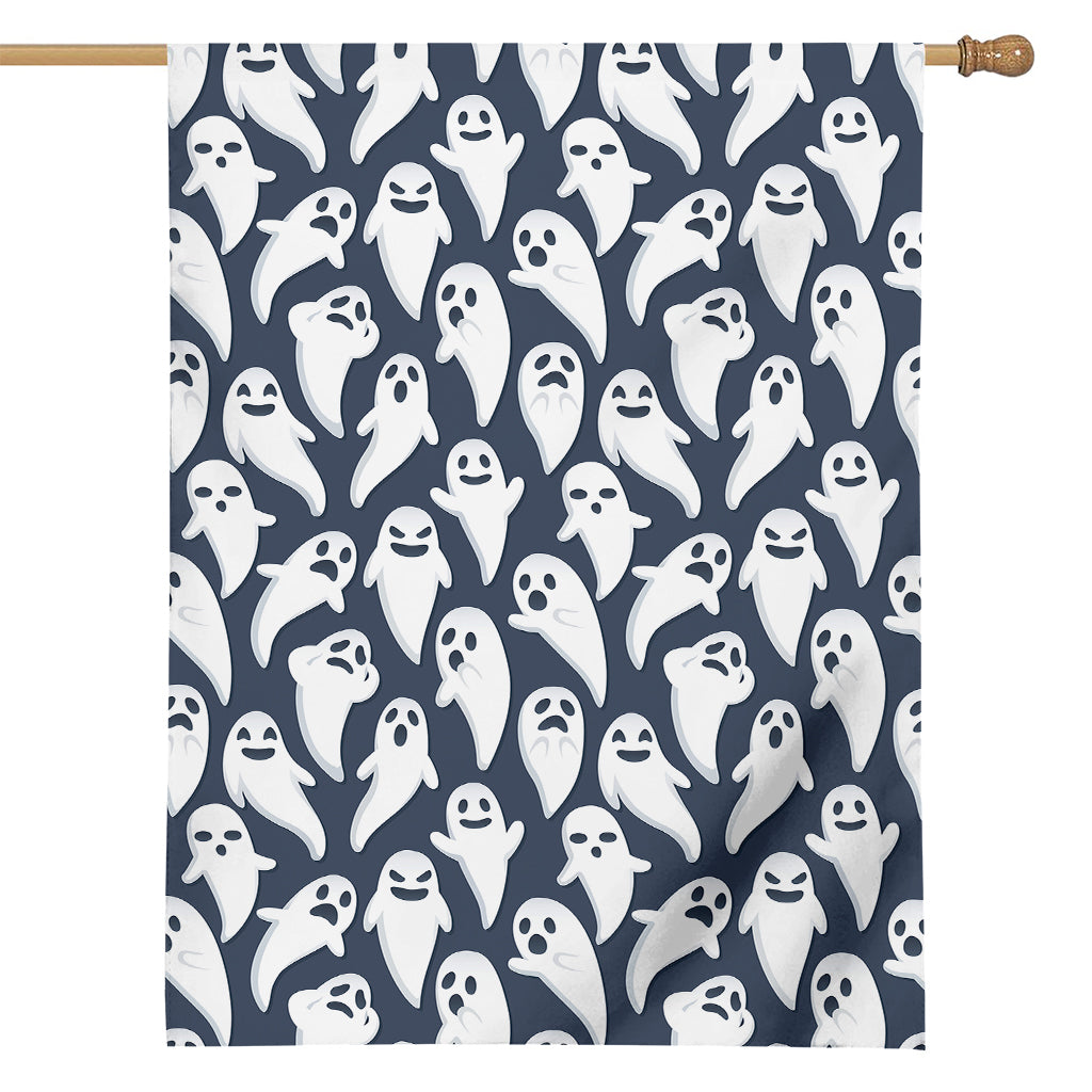 Halloween Ghost Pattern Print House Flag