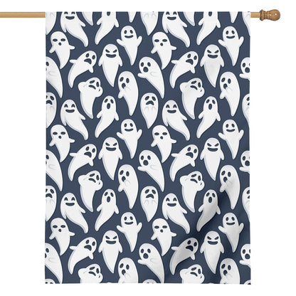 Halloween Ghost Pattern Print House Flag