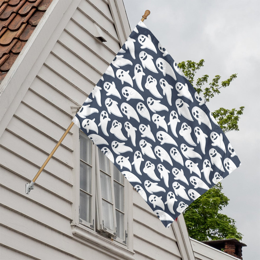 Halloween Ghost Pattern Print House Flag