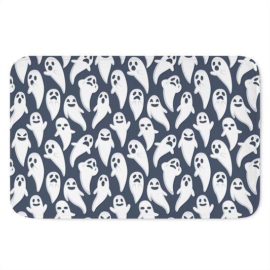 Halloween Ghost Pattern Print Indoor Door Mat