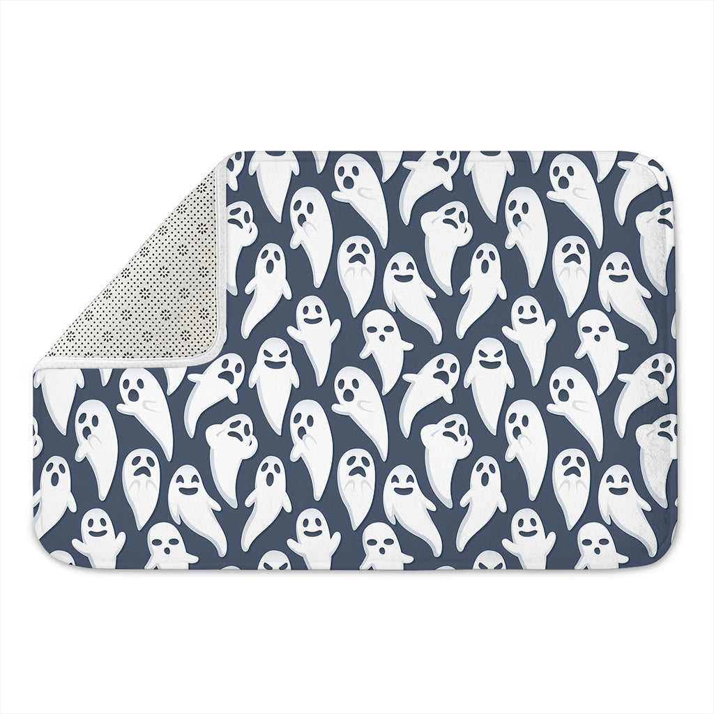 Halloween Ghost Pattern Print Indoor Door Mat