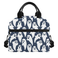 Halloween Ghost Pattern Print Insulated Lunch Bag