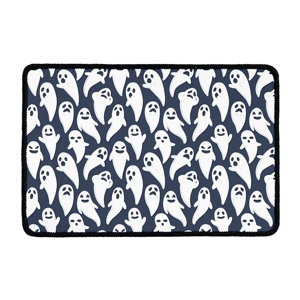Halloween Ghost Pattern Print Kitchen Mat