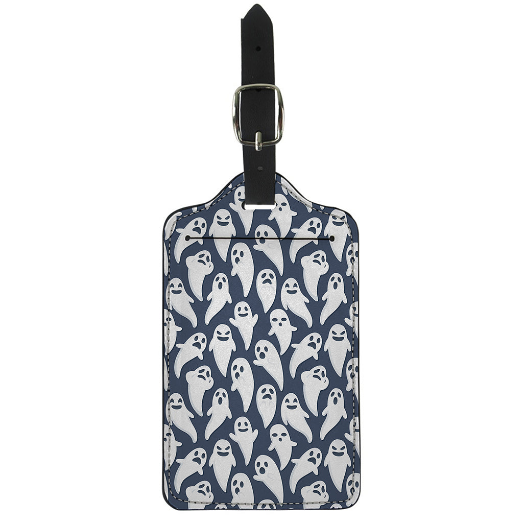 Halloween Ghost Pattern Print Luggage Tag