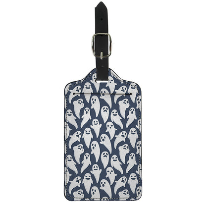 Halloween Ghost Pattern Print Luggage Tag