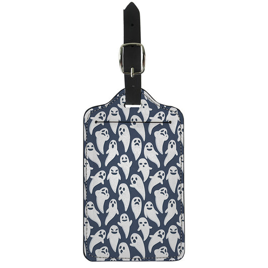 Halloween Ghost Pattern Print Luggage Tag