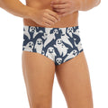 Halloween Ghost Pattern Print Men's Briefs