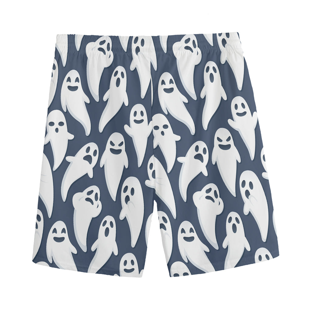 Halloween Ghost Pattern Print Men's Sports Shorts