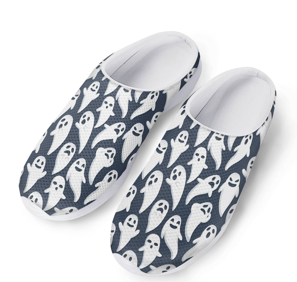 Halloween Ghost Pattern Print Mesh Casual Shoes
