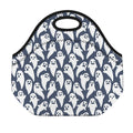 Halloween Ghost Pattern Print Neoprene Lunch Bag
