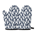 Halloween Ghost Pattern Print Oven Mitts