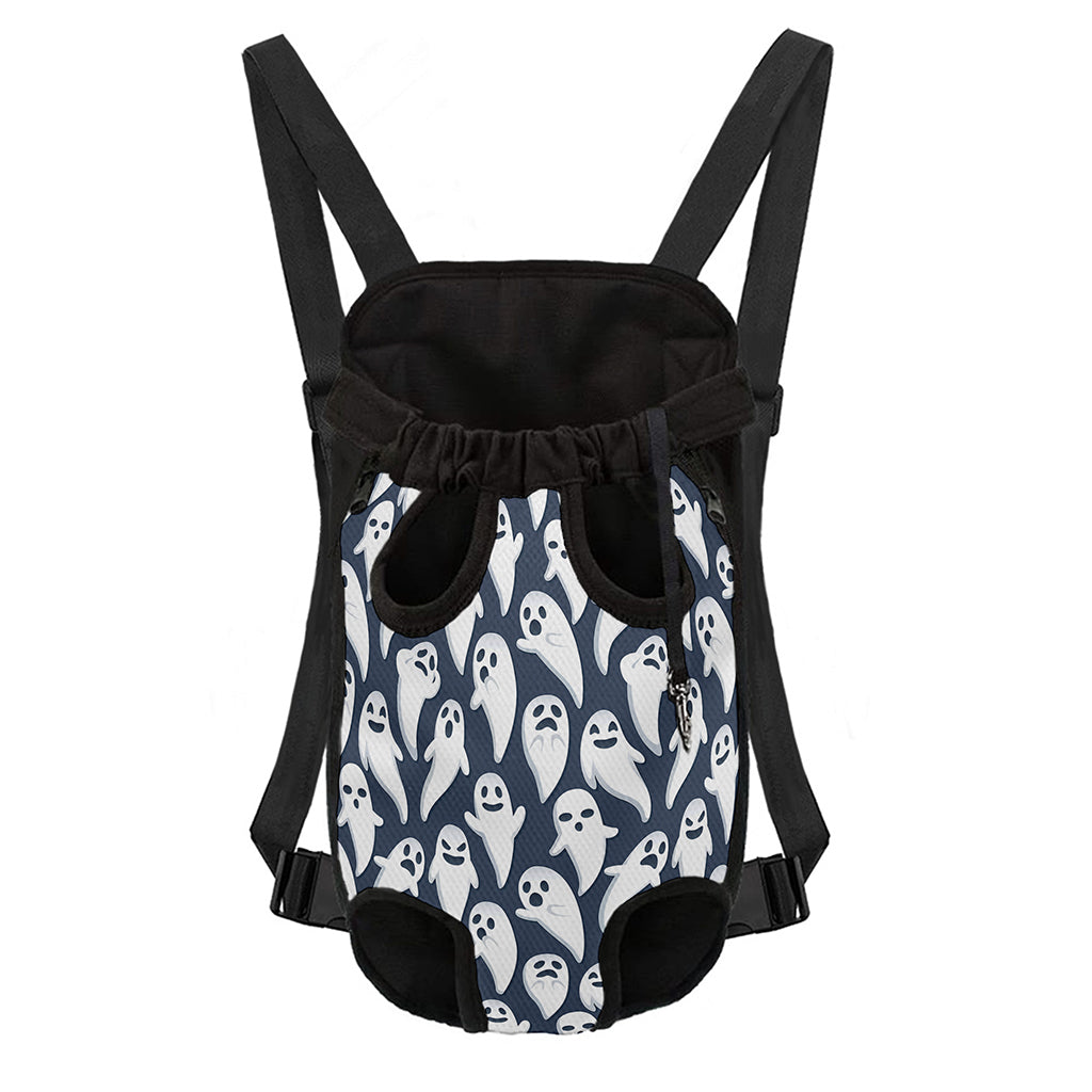Halloween Ghost Pattern Print Pet Carrier Backpack