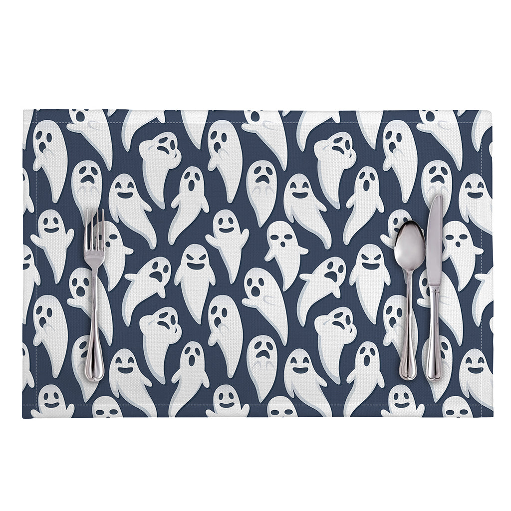 Halloween Ghost Pattern Print Placemat