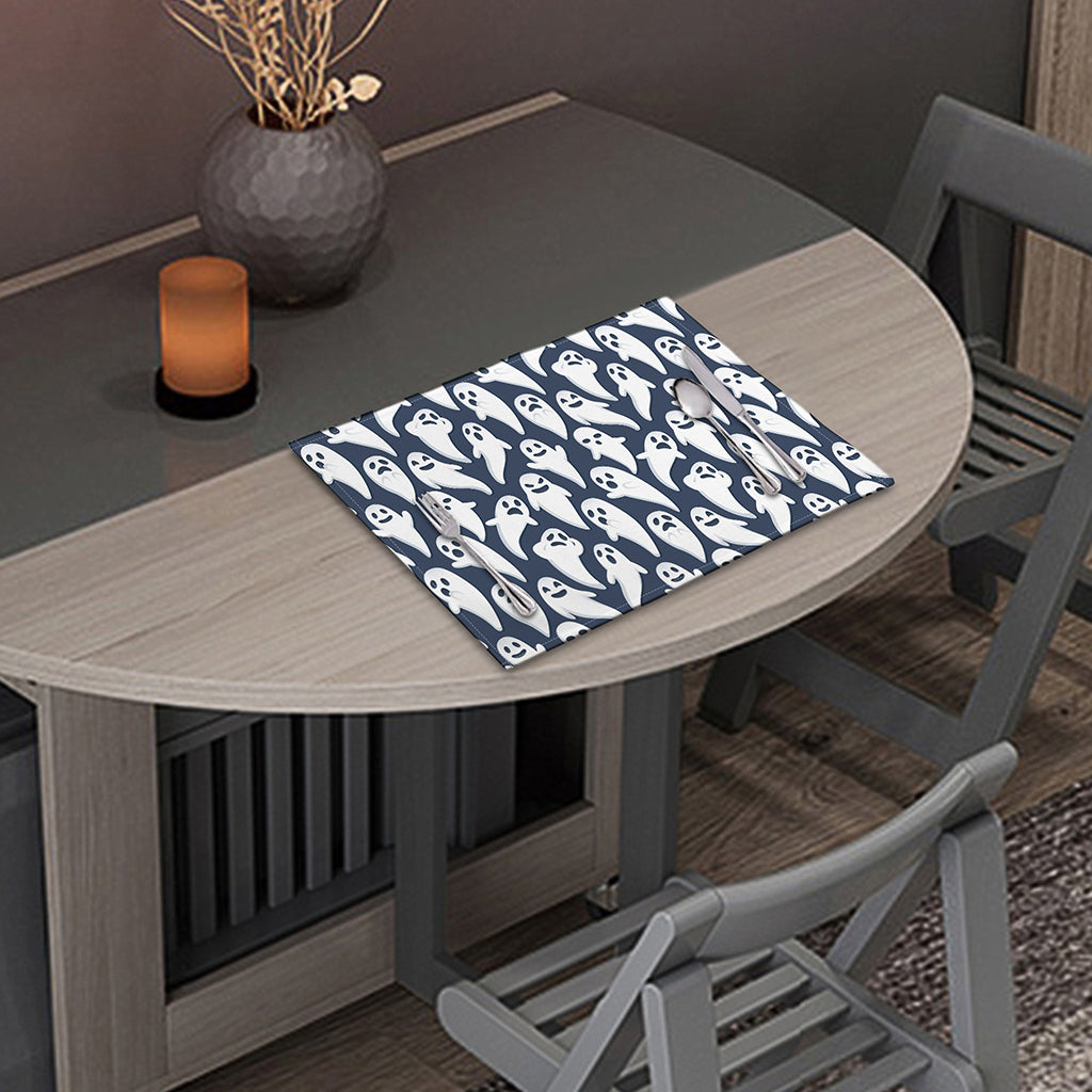 Halloween Ghost Pattern Print Placemat