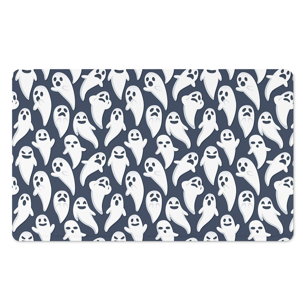 Halloween Ghost Pattern Print Polyester Doormat