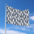 Halloween Ghost Pattern Print Polyester Flag