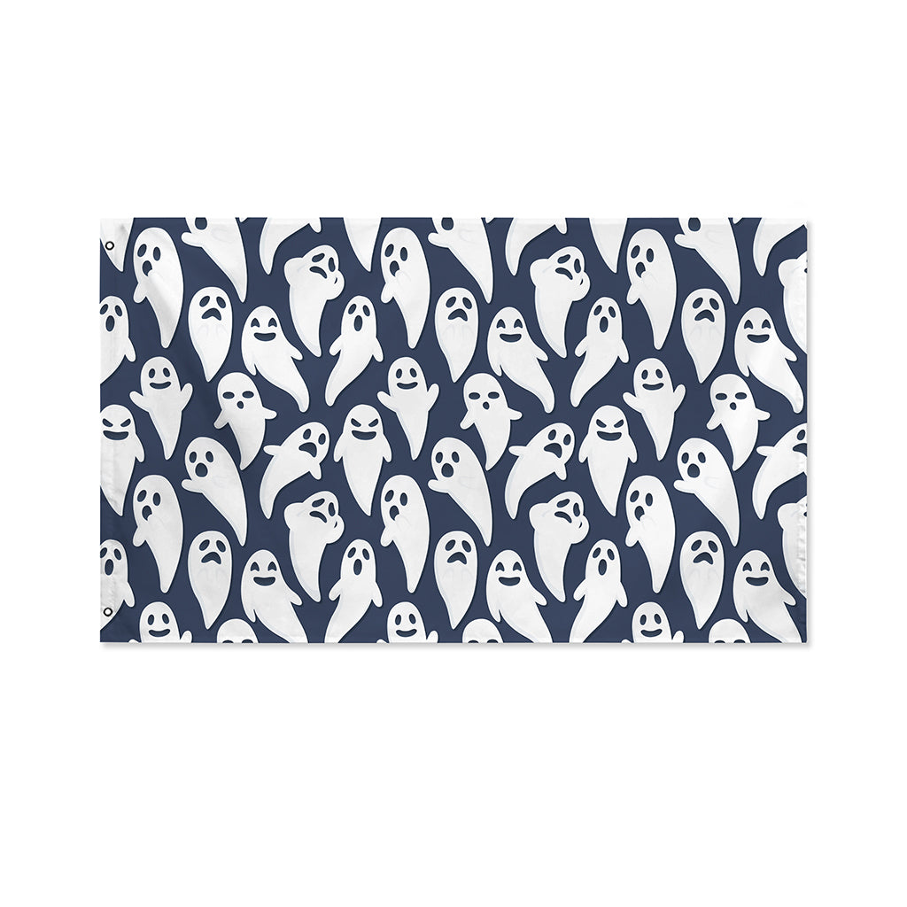 Halloween Ghost Pattern Print Polyester Flag