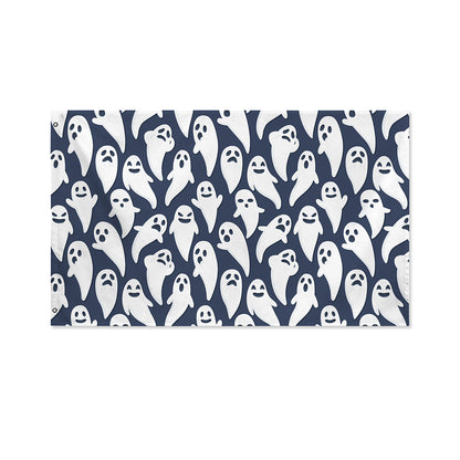 Halloween Ghost Pattern Print Polyester Flag