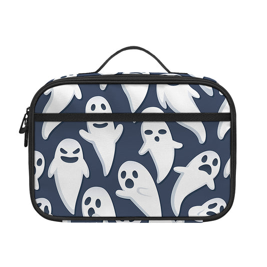 Halloween Ghost Pattern Print Portable Lunch Bag
