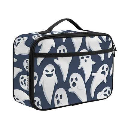 Halloween Ghost Pattern Print Portable Lunch Bag
