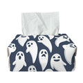 Halloween Ghost Pattern Print Rectangle Tissue Box Cover